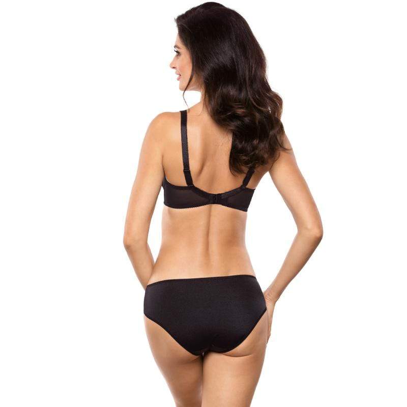 Gorteks Onyx Sheer Embroidered Bikini Panty — view 5