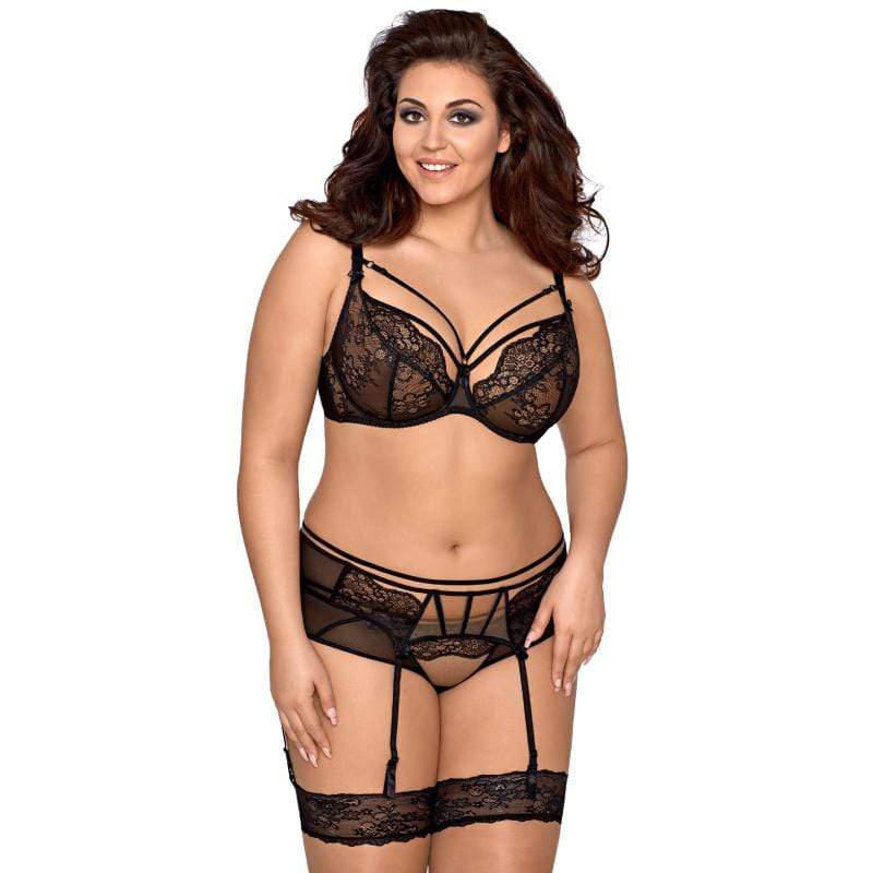 Axami Miami Vibe Sheer Lace Garter Belt — view 7
