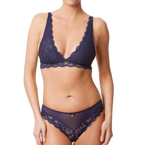 Sheer Lace Wire-Free Bralette — view 5