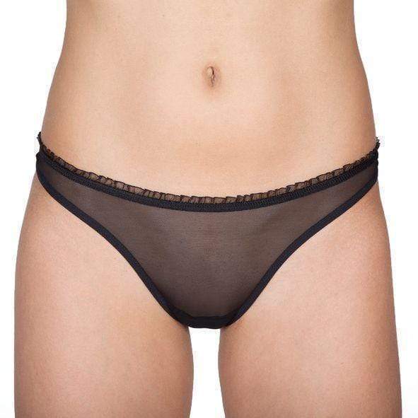 Sheer Mesh Thong Panty Tango — view 3